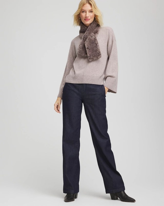 Cashmere Mockneck Sweater - image 2